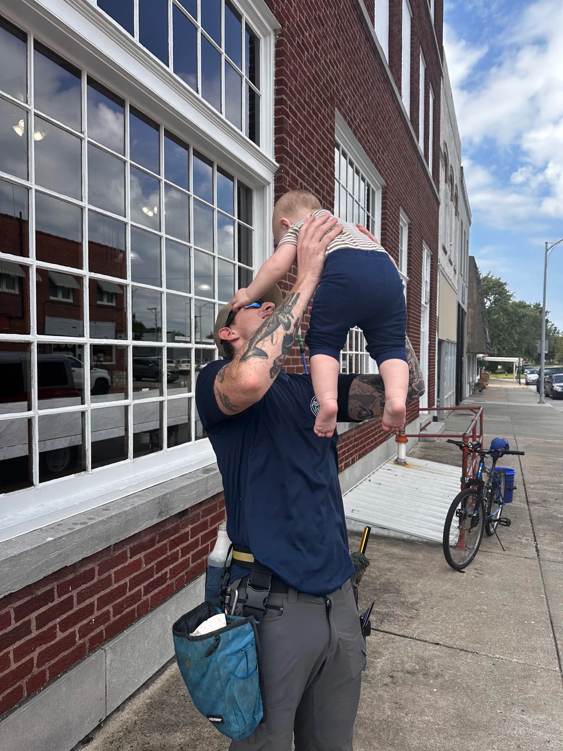 Gallery photos for When the Boss Tags Along on a Commercial Window Cleaning Day: Image #2