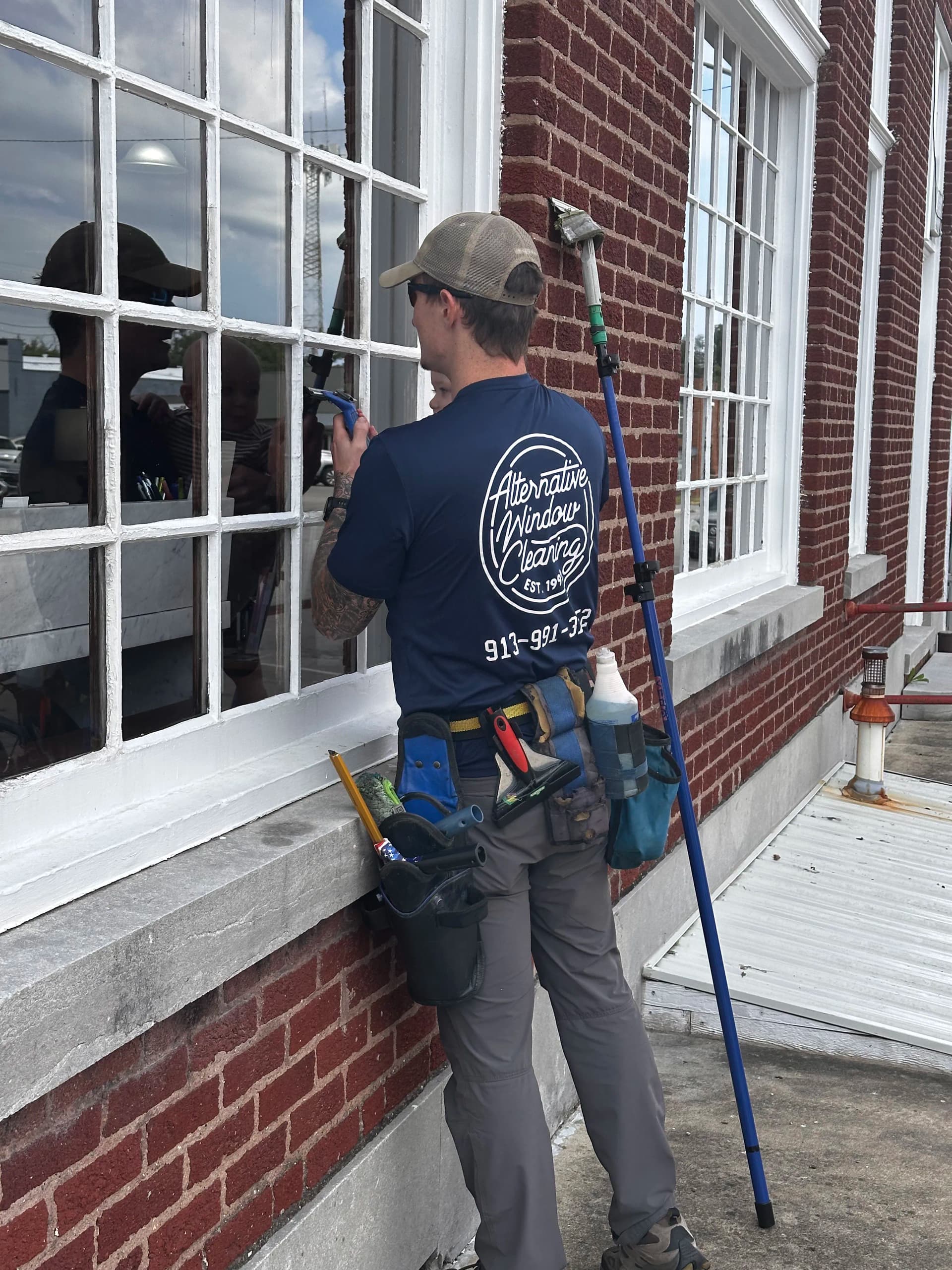 Gallery photos for When the Boss Tags Along on a Commercial Window Cleaning Day: Image #1