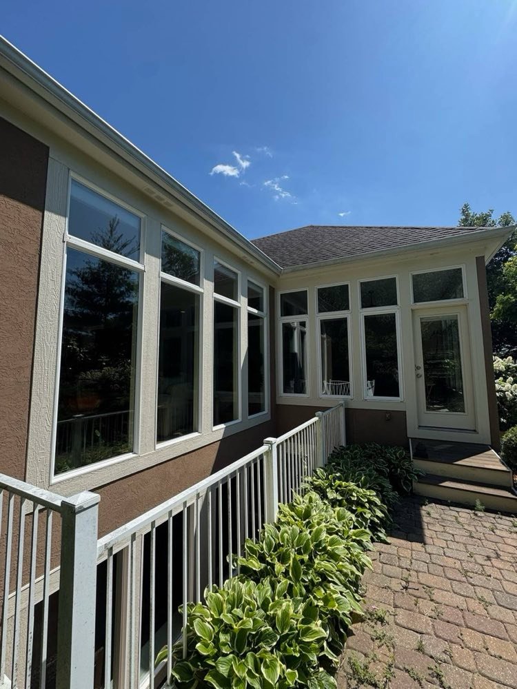 Sparkling Window Makeover in Gardner — Residential Window Cleaning in Gardner
